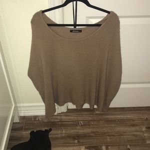 Off the shoulder sweater